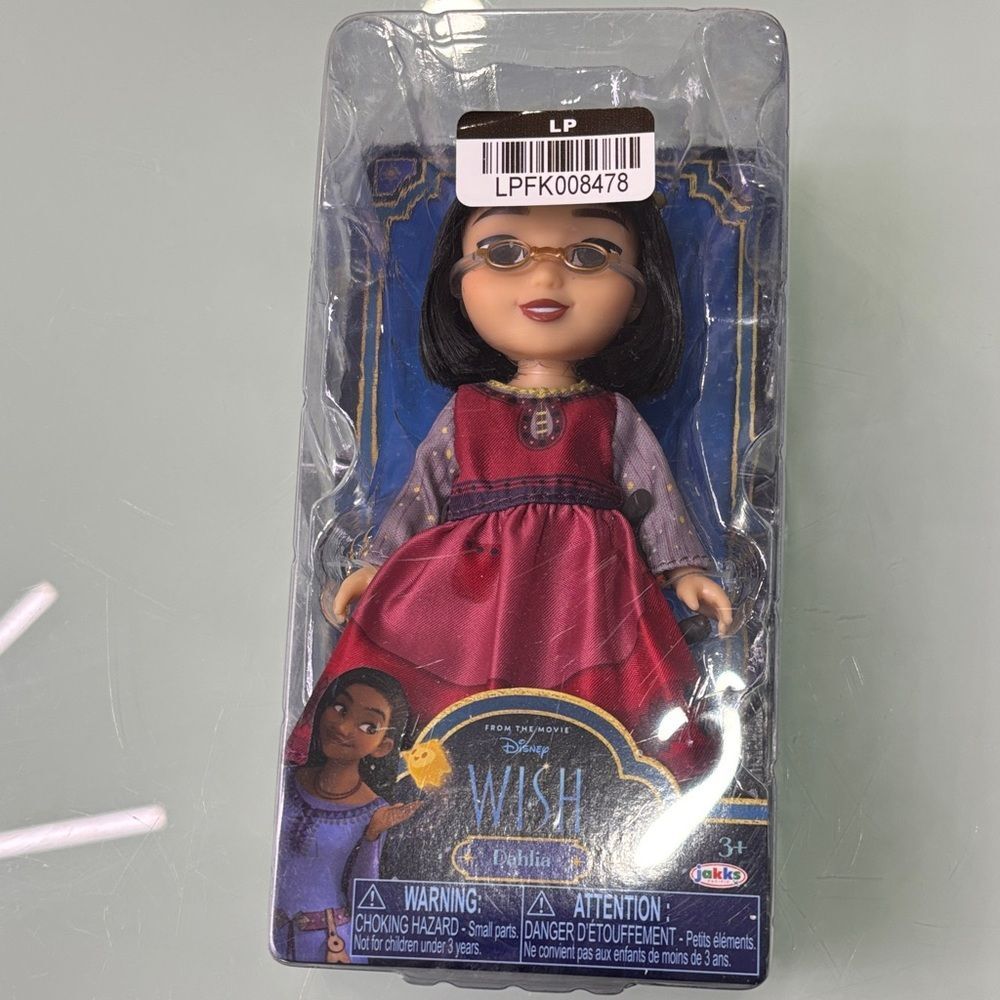 Disney Wish Doll - Red and Purple Outfit